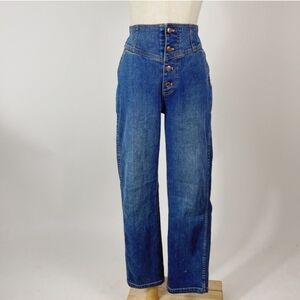 POINT SUR Shoreditch Straight High Rise Jean JCREW